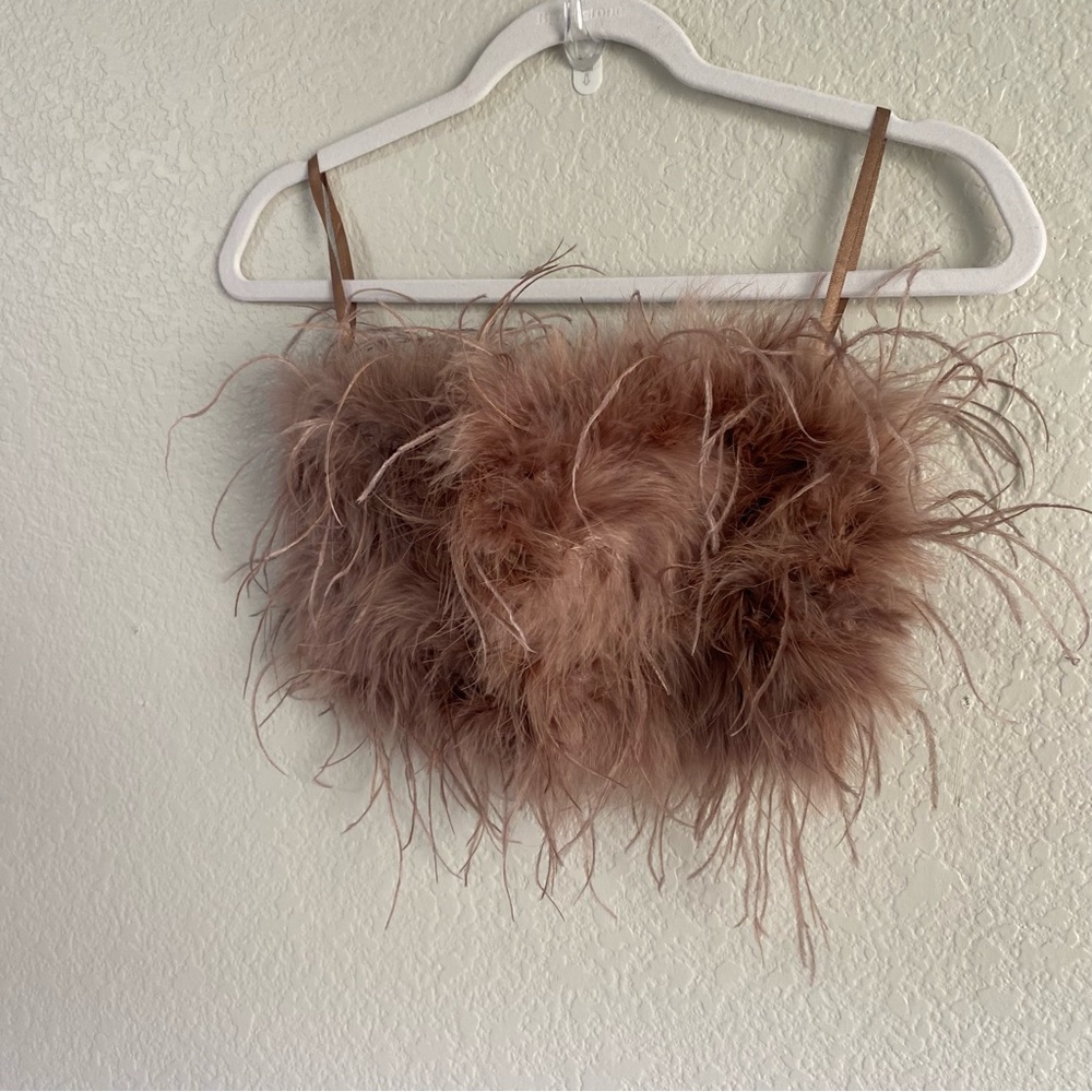 LAMARQUE Zaina Feather Top - Picture 3 of 7